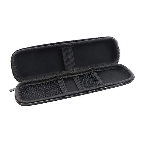 SEWACC Pen Storage Pouch Multifunktionales Aufbewahrungsfach Für Stifte Und Schreibwaren Leicht Und Langlebig Für Büro Schule Und Zuhause Schwarz von SEWACC