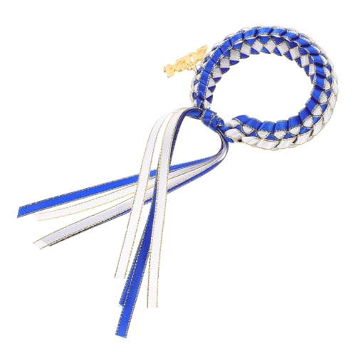 SEWACC Graduation Armband mit Anhänger Handgewebtes Damen Armband aus Seil und Modisches Geflochtenes Freundschaftsband in Weiß Blau Feines zur Abschlussfeier SEWACC Graduation Armband mit Anhänger Handgewebtes Damen Armband aus Seil und Modisches Geflochtenes Freundschaftsband in Weiß Blau Feines zur Abschlussfeier von SEWACC