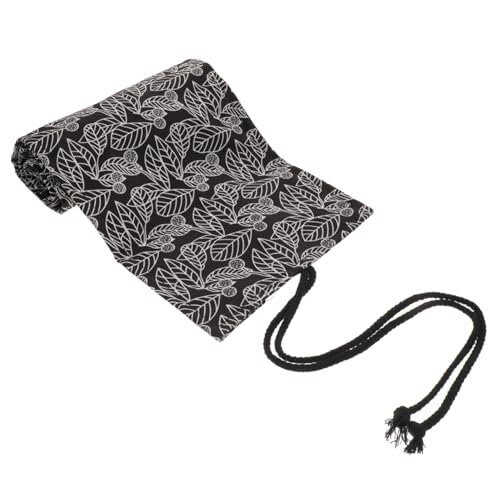 SEWACC Große Kapazität Künstler Federmäppchen Leinwand Stifterolle mit Fächern Platzsparend Rollbar für Farbstifte Pinselhalter Multifunktional für Amateur und Profi Zeichner von SEWACC