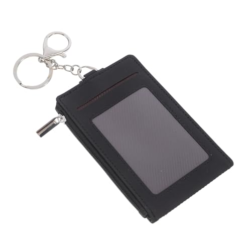 SEWACC Kartenhalter Mit Schlüsselring Aus Pu Für Männer Visitenkartenetui Ausweisetui Kartenetui Mit Schlüsselanhänger Für Arbeitsausweise Busfahrkarten Und Reisen von SEWACC