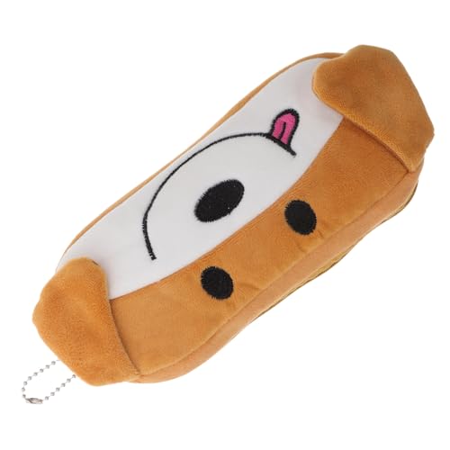 SEWACC Kawaii Stift Bleistift Box Niedliche Federmäppchen Bleistift Beutel Weiche Plüsch Bleistift Tasche Für Mädchen Schreibwaren Organizer von SEWACC