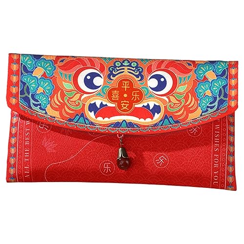 SEWACC Kreative Chinesische Faltbare Rote Umschläge Für Frühlingsfest -Geldtasche Mit Traditionellem Design Und Festlichen Mustern von SEWACC