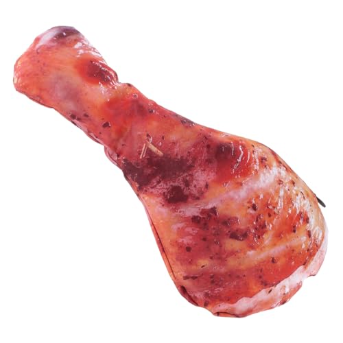 SEWACC Make-up-Tasche Aus Stiftetasche Mit Lustigem Hühnerbein-Design Neuartiger Stiftehalter Für Schule Und Büro Platz Für Viele Schreibwaren Leicht Zu Reinigen Vielseitig Einsetzbar von SEWACC