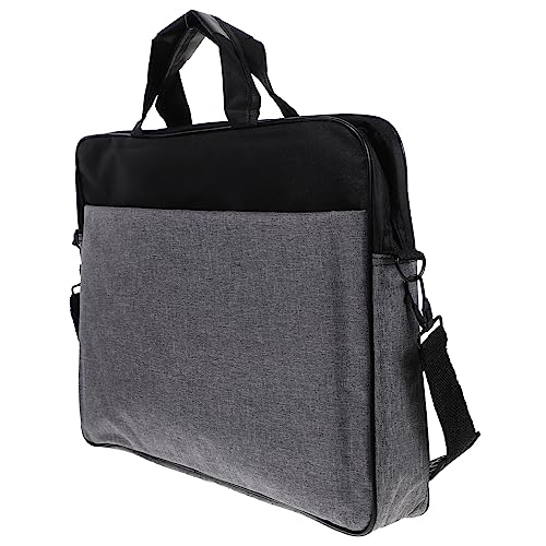 SEWACC Laptophülle Vertikale Notebooktasche mit Tasche Staubschutz Leicht Schlank für Damen Herren Business Reise Tablethalter von SEWACC