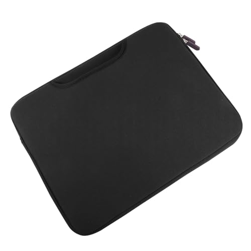 SEWACC Laptoptasche Business Aktentasche Schwarz Notebook Computer Tragetasche mit Schutz vor Kratzern und Wasser Handtasche mit Laptopfach für Pendler und Reisende von SEWACC