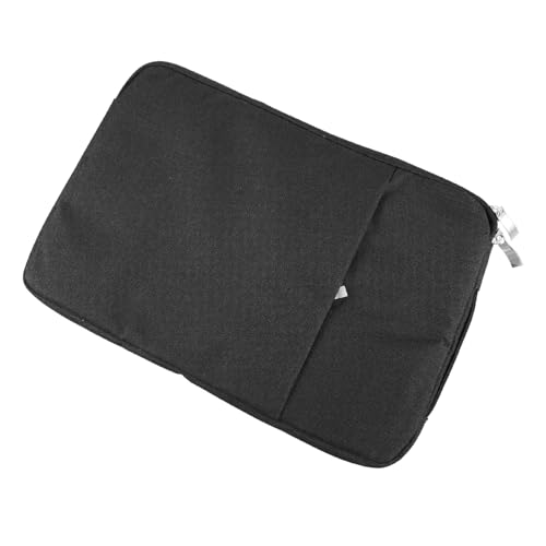 SEWACC Laptoptasche aus Hochwertigem Oxford Stoßfeste Schutzhülle mit Schutz Handliche Tablet Tasche Kompatibel für Büro Reisen und Alltag Schwarz von SEWACC