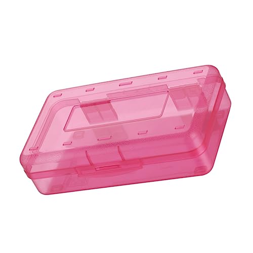 SEWACC Bleistiftbox Aus Kunststoff Für Jungen Und Mädchen Schreibwarenetui Für Studenten Einfacher Organizer Stiftaufbewahrung von SEWACC