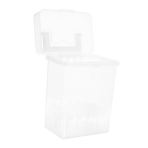 SEWACC Transparentes Kunststoff-etui Für Skizziermarker Mit Griff Tragbar Stabiler Boden Großes Fassungsvermögen Organizer Für Zeichenequipment von SEWACC