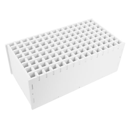 SEWACC Markierung Stift Lager Home-Desktop-lagerregal Multifunktionaler Stift-Organizer Multifunktionaler Stifthalter Desktop-Organizer Schreibwaren-Organizer-Rack Weiß Hölzern von SEWACC