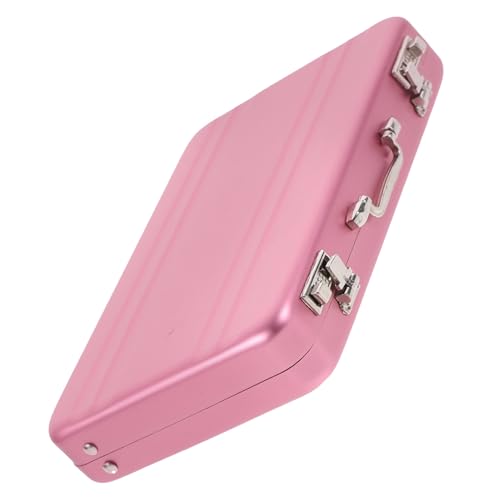 SEWACC Mini-Aktentasche Visitenkartenetui Aus Metall Wiederverwendbarer Karten-Organizer Mini-kartenbox Kartenhalter Für Männer Und Business von SEWACC