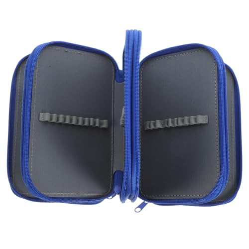 SEWACC Federmäppchen Mit Reißverschluss Und Organizer Für Schreibwaren Großes Fassungsvermögen Tragbar Und Langlebig Zum Verstauen Von Stiften Und Schreibutensilien von SEWACC