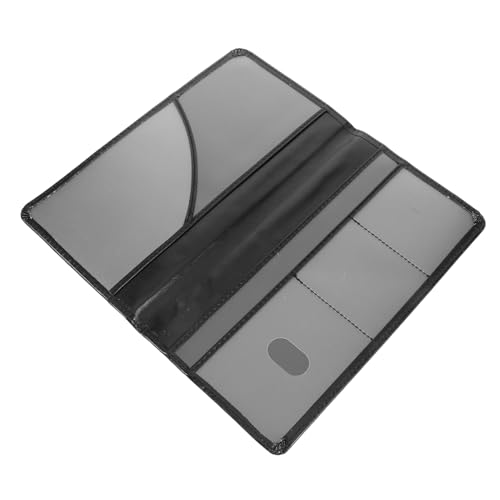 SEWACC Führerschein Und Zulassungshalter Aus Pu-Material Schutzcover Auto-zulassungszertifikathalter Dokumenten-Organizer Für Fahrzeugpapiere von SEWACC