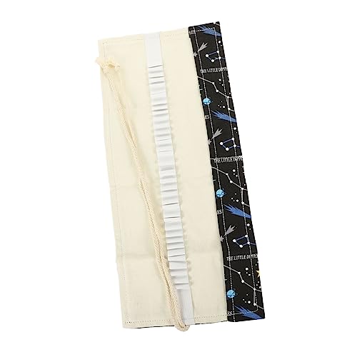 SEWACC Students Farbiges Bleistift Organizer Tragbare Stifterolle Canvas Große Kapazität Für Buntstifte Und Pinsel Slots Für Künstler Und von SEWACC