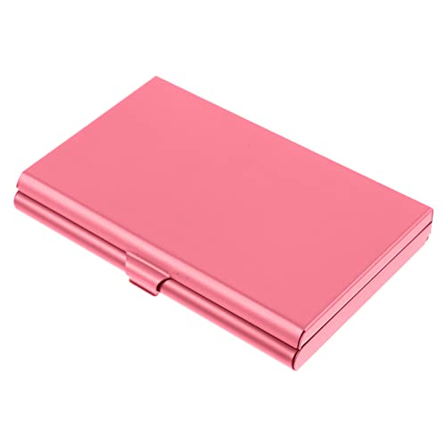 SEWACC Tragbare Metall Visitenkartenhülle mit Integriertem Schminkspiegel Aluminium Kreditkartenetui Quadratischer Business Card Organizer für Damen Stilvoll und Langlebig SEWACC Tragbare Metall Visitenkartenhülle mit Integriertem Schminkspiegel Aluminium Kreditkartenetui Quadratischer Business Card Organizer für Damen Stilvoll und Langlebig von SEWACC