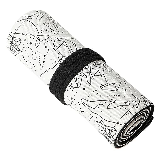 SEWOART 1 Stück 72 Slots Farbig Bleistift Wrap Schreibwaren Aufbewahrungstasche Bleistift Roll SEWOART 1 Stück 72 Slots Farbig Bleistift Wrap Schreibwaren Aufbewahrungstasche Bleistift Roll von SEWOART