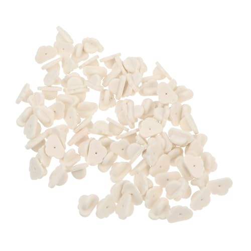 SEWOART 100 Stück Broschennadeln mit Halbrundem Griff Broschenverschluss Sichere Anstecknadel für DIY Schmuckherstellung und Bastelprojekte Weiß SEWOART 100 Stück Broschennadeln mit Halbrundem Griff Broschenverschluss Sichere Anstecknadel für DIY Schmuckherstellung und Bastelprojekte Weiß von SEWOART