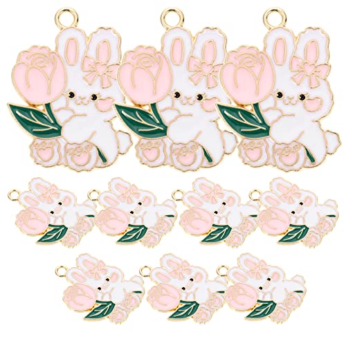 SEWOART Einzigartige Hasen-charms Für Schlüsselanhänger Aus Legierung Dekoratives Charm-set Für Damenaccessoires von SEWOART