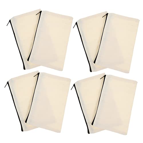 SEWOART 12St Federmäppchen aus leerem Segeltuch Leere reißverschlussbeutel klares Federmäppchen aufbewahrungssack Storage Pockets Bleistiftbeutel-Ästhetik Mehrzwecktaschen aus Segeltuch SEWOART 12St Federmäppchen aus leerem Segeltuch Leere reißverschlussbeutel klares Federmäppchen aufbewahrungssack Storage Pockets Bleistiftbeutel-Ästhetik Mehrzwecktaschen aus Segeltuch von SEWOART