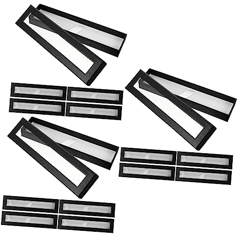 SEWOART 15 STK Himmel Und Erde Cover Federmäppchen Stift Schmuck-geschenkboxen Stifteboxen Leere Schüttung Perlenstifte Stempelreinigungspad Etui Stilo Video Papier Black SEWOART 15 STK Himmel Und Erde Cover Federmäppchen Stift Schmuck-geschenkboxen Stifteboxen Leere Schüttung Perlenstifte Stempelreinigungspad Etui Stilo Video Papier Black von SEWOART