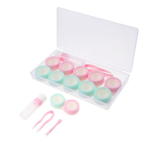 SEWOART 1satz Tragbarer Kontaktlinsenbehälter Transparente Kosmetik-linsenbox Fünffacher Augenlinsen-Organizer Aus Hochwertigem Material Für Reisen Und Täglichen Gebrauch SEWOART 1satz Tragbarer Kontaktlinsenbehälter Transparente Kosmetik-linsenbox Fünffacher Augenlinsen-Organizer Aus Hochwertigem Material Für Reisen Und Täglichen Gebrauch von SEWOART