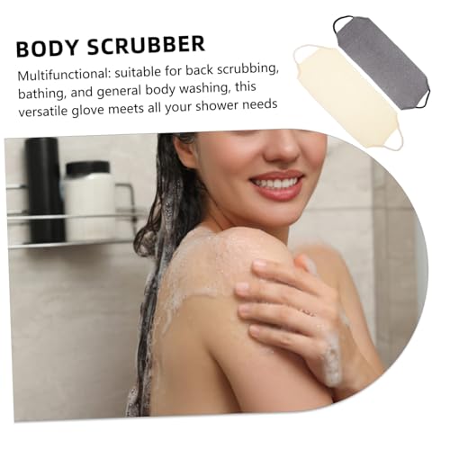 SEWOART 2 Stücke Peeling-waschlappen Handtuch Peeling Zurück Handtuch Für Dusche Körper Peeling Wäscher Für Männer Frauen Bad Wäscher Für Körper von SEWOART
