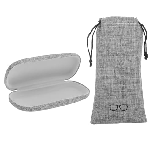 SEWOART 2er Satz Brillenetui Mit Kordelzug Hartschale Sonnenbrillen Aufbewahrungsbox Reisebeutel Für Damen Brille Schutz Behälter SEWOART 2er Satz Brillenetui Mit Kordelzug Hartschale Sonnenbrillen Aufbewahrungsbox Reisebeutel Für Damen Brille Schutz Behälter von SEWOART