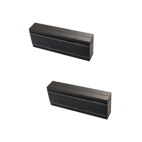 SEWOART 2 Stücke Box Retro High-end-Stift Fall Pu Leder Brunnen Stift Tragbare Display Box SEWOART 2 Stücke Box Retro High-end-Stift Fall Pu Leder Brunnen Stift Tragbare Display Box von SEWOART