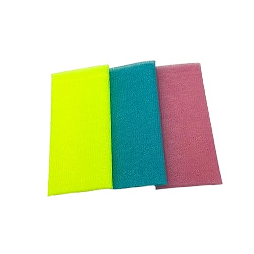 SEWOART 3 Stück Teiliges Badehandtuch mit Peeling Massage Struktur und Sanfter Hautreinigung Langlebiges Körper Peeling Tool für Dusche und Bad Zufällige Farben für Zufällige Farbe SEWOART 3 Stück Teiliges Badehandtuch mit Peeling Massage Struktur und Sanfter Hautreinigung Langlebiges Körper Peeling Tool für Dusche und Bad Zufällige Farben für Zufällige Farbe von SEWOART