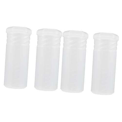 SEWOART 4 Stück Bürstentrommel Und Bürstenkasten Techniker Hüllen Geschäft Rasierpinsel Und Etui Kammhalter Veranstalter Machen Halter Für Bartkamm Stift Bausatz Sitz Transparent Plastik von SEWOART