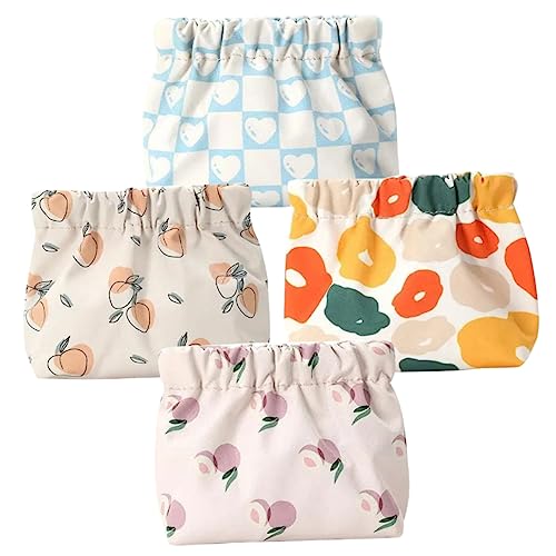 SEWOART Purse Essentials Mini-Make-up-Tasche Lippenstiftetui Mit Quetschverschluss Kosmetiktasche Aus Oxford-Stoff Make-up-Taschen Für Frauen Tragbar SEWOART Purse Essentials Mini-Make-up-Tasche Lippenstiftetui Mit Quetschverschluss Kosmetiktasche Aus Oxford-Stoff Make-up-Taschen Für Frauen Tragbar von SEWOART