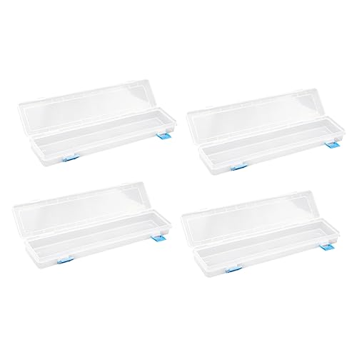 SEWOART 4 Stücke Boxen Mäppchen Schreibtisch-Container Stifthalter Für Den Schreibtisch Künstlerbedarf Behälter Für Aquarellstifte Etui Für Aquarellstifte Klarer Behälter Plastik SEWOART 4 Stücke Boxen Mäppchen Schreibtisch-Container Stifthalter Für Den Schreibtisch Künstlerbedarf Behälter Für Aquarellstifte Etui Für Aquarellstifte Klarer Behälter Plastik von SEWOART