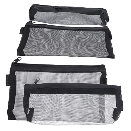 SEWOART 4er Set Pen Organizer Transparente Netz Federtasche Große Kapazität Ideal Für Schule Und Büro Multifunktionale Aufbewahrung Für Stifte Und Kosmetik 2 Große Und 2 Kleine SEWOART 4er Set Pen Organizer Transparente Netz Federtasche Große Kapazität Ideal Für Schule Und Büro Multifunktionale Aufbewahrung Für Stifte Und Kosmetik 2 Große Und 2 Kleine von SEWOART