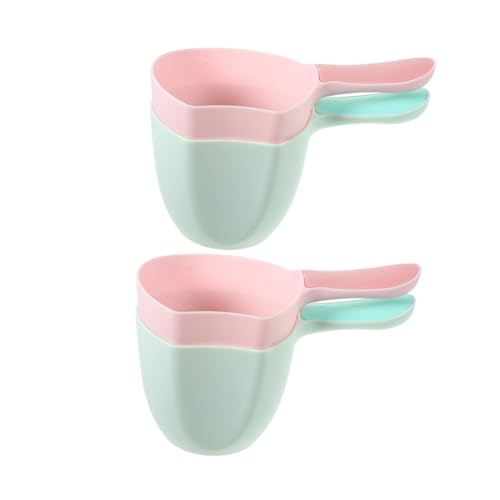 SEWOART 4pcs Plastikwasserdaucher Mit Griff Zum Und Küchenbad Löffel Für Shampoo Badekelle Behälter Hauszubehör SEWOART 4pcs Plastikwasserdaucher Mit Griff Zum Und Küchenbad Löffel Für Shampoo Badekelle Behälter Hauszubehör von SEWOART
