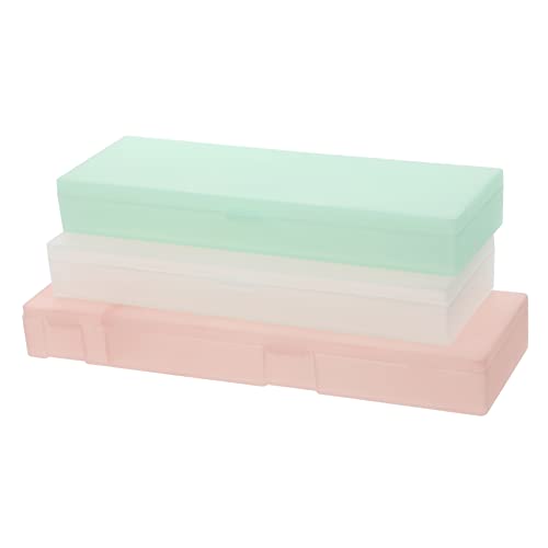 SEWOART 6stücke Transparente Stiftemäppchen Aus Kunststoff Durchsichtige Federmäppchen Mit Rastmechanismus Für Schreibwaren SEWOART 6stücke Transparente Stiftemäppchen Aus Kunststoff Durchsichtige Federmäppchen Mit Rastmechanismus Für Schreibwaren von SEWOART