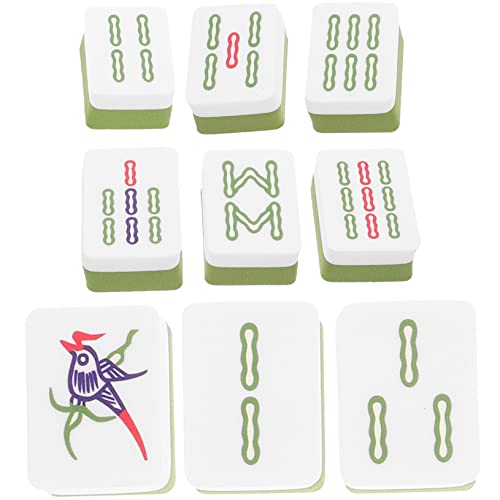 SEWOART Makeup Blender Set 9-teilig Wiederverwendbare Gesichtsschwämme Mahjong-make-up Für Frauen Zum Trocken-nass-verblenden SEWOART Makeup Blender Set 9-teilig Wiederverwendbare Gesichtsschwämme Mahjong-make-up Für Frauen Zum Trocken-nass-verblenden von SEWOART
