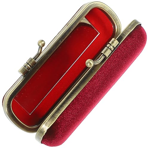 SEWOART Retro-lippenstiftetui Für Damen Reisezubehör Lippenstift-aufbewahrungsbox Aus Flanell Ideal Als Make-up-Organizer SEWOART Retro-lippenstiftetui Für Damen Reisezubehör Lippenstift-aufbewahrungsbox Aus Flanell Ideal Als Make-up-Organizer von SEWOART