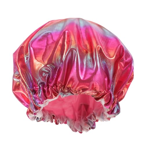 SEWOART Badekappe Badehut Haar Atmungsaktive Haarkappen Für Frauen Duschhauben Zum Abdecken von SEWOART