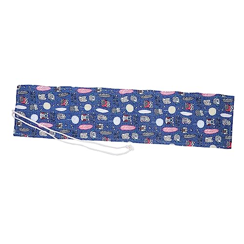 SEWOART Federmäppchen Cartoon-Eule 72 Löcher Canvas Bleistifttasche Roll-Bleistifthalter Box Federmäppchen SEWOART Federmäppchen Cartoon-Eule 72 Löcher Canvas Bleistifttasche Roll-Bleistifthalter Box Federmäppchen von SEWOART