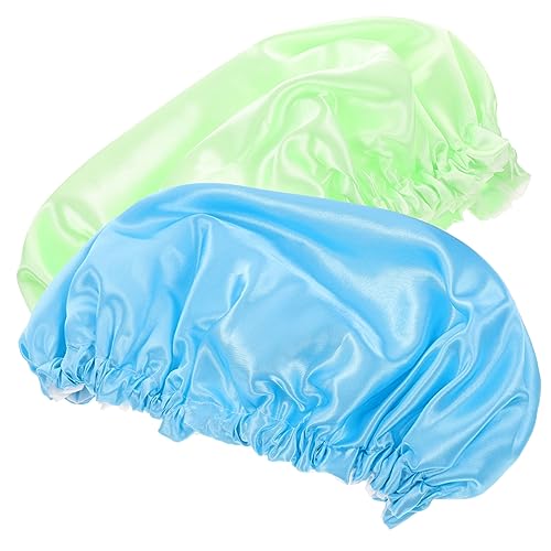 SEWOART Eva-badekappen Für Frauen 2er-pack Duschhüte Weiche Haube Für Haare Duschhaube Für Zuhause SEWOART Eva-badekappen Für Frauen 2er-pack Duschhüte Weiche Haube Für Haare Duschhaube Für Zuhause von SEWOART