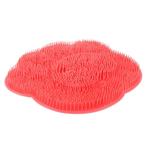 SEWOART Fußmassagegerät Dusche Mit Weichen Borsten Fußschrubber Mit Saugnapf Fußreinigungs-schrubber Rutschfeste Fußmatte von SEWOART
