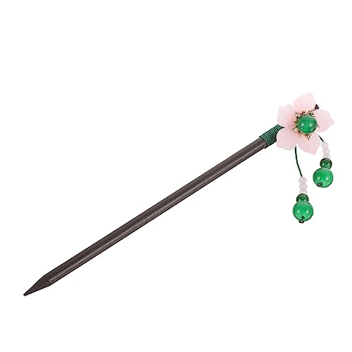 SEWOART Haarnadel Für Mädchen Ebenholzstab Haarknotenhalter Modischer Haarschmuck Für Frauen Partykleidung von SEWOART