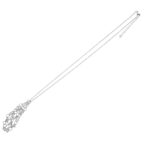SEWOART Hollow Crystal Holder Halskette DIY Schmuck Halter Cage Für Natürliche Steine Eleganter Schmuck Für Damen Und Herren Silberfarbe Ohne SEWOART Hollow Crystal Holder Halskette DIY Schmuck Halter Cage Für Natürliche Steine Eleganter Schmuck Für Damen Und Herren Silberfarbe Ohne von SEWOART
