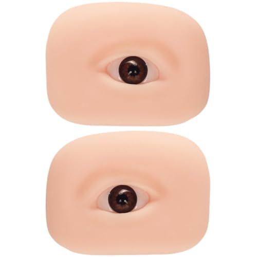 SEWOART Realistische 3d-hautton-silikon-make-up-übungshaut Augenbrauen-eyeliner-training Wiederverwendbares Flexibles Make-up-board von SEWOART