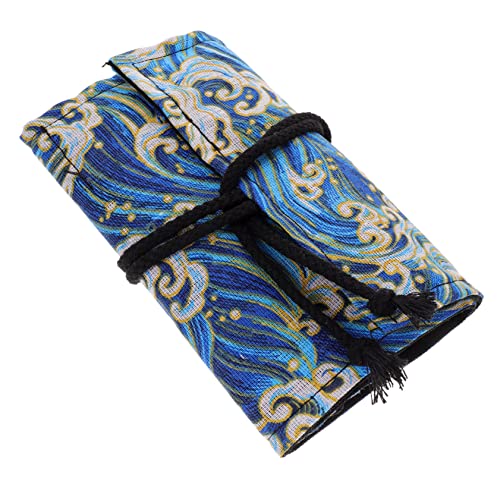 SEWOART Rolltasche Für Stifte Aufbewahrungstasche Für Bleistifte Und Buntstifte Tragbare Stifttasche Mit Fixierung Geeignet Für Künstler Und Studenten Aus Hochwertigem Material von SEWOART