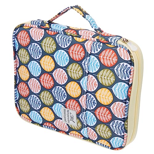 SEWOART Elegantes Federmäppchen aus Oxford-Stoff mit 96 Löchern Skizzentasche mit großer Kapazität mehrschichtiger Stift-Organizer von SEWOART