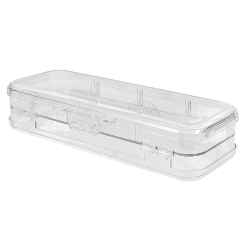 SEWOART Federmäppchen Mit Großer Kapazität Abs-Material Tragbare Schreibwaren-Organizer-Box Für Schulbedarf SEWOART Federmäppchen Mit Großer Kapazität Abs-Material Tragbare Schreibwaren-Organizer-Box Für Schulbedarf von SEWOART