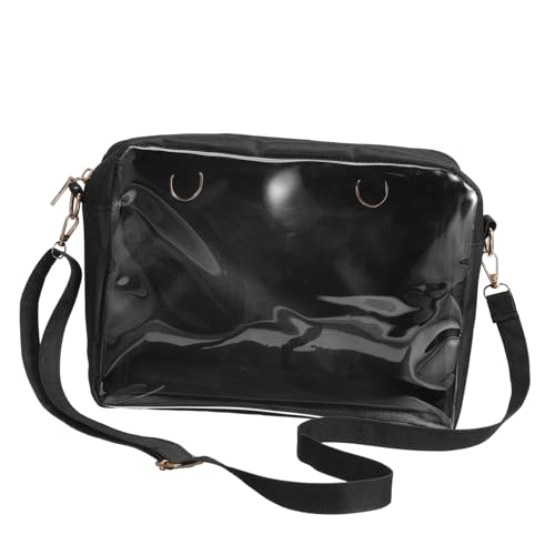 SEWOART Transparente Schultertasche mit Verstellbarem Trageriemen Reisetasche für Damen Großzügiges Fassungsvermögen Strapazierfähiger Oxford Praktische Reißverschlussöffnung SEWOART Transparente Schultertasche mit Verstellbarem Trageriemen Reisetasche für Damen Großzügiges Fassungsvermögen Strapazierfähiger Oxford Praktische Reißverschlussöffnung von SEWOART