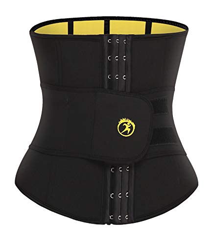 SEXYWG Schlankheitsgürtel Damen Sweat Waist Trimmer Bauchtrainer Schweißgürtel Neopren Bauch Trainingsgerät Waist Belt von SEXYWG