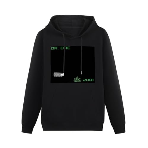 HAODI DR DRE Hooded Hoodie 2001 The Chronic Long Sleeve Pullover Loose Hoody Men Sweatershirt Size M von SEized