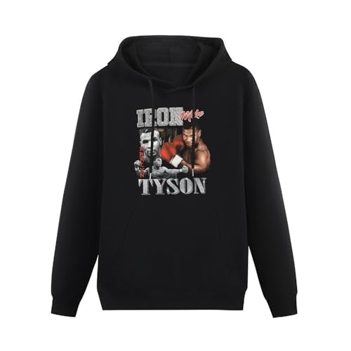 Mike Tyson Long Sleeve Pullover Loose Hoody Men Sweatershirt Size M von SEized